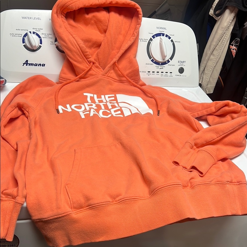 The North Face Vibrant Orange Pullover - Picture 2 of 4